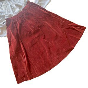 VTG 40s Patty Woodard Velvet Skirt